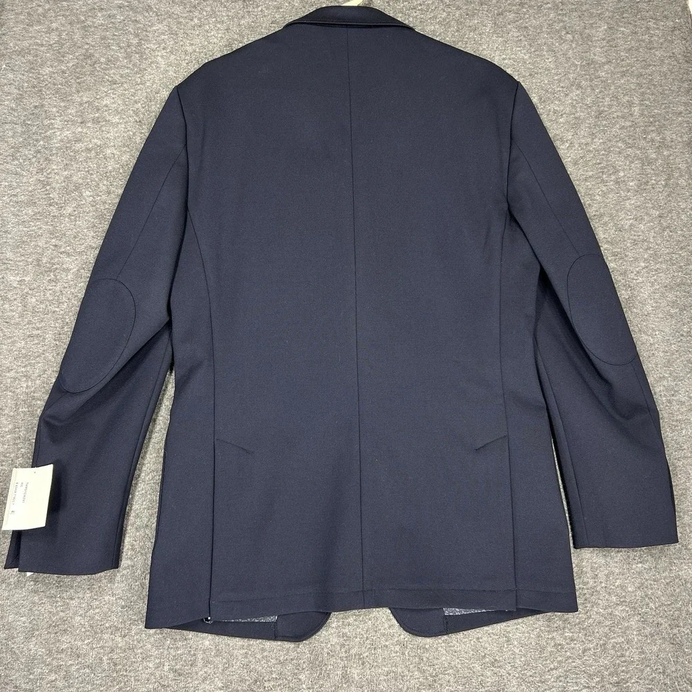 Bar III Sport Coat Mens 40L Navy Blue Slim Fit Knit Stretch Two-Button MSRP $295 - Picture 15 of 16